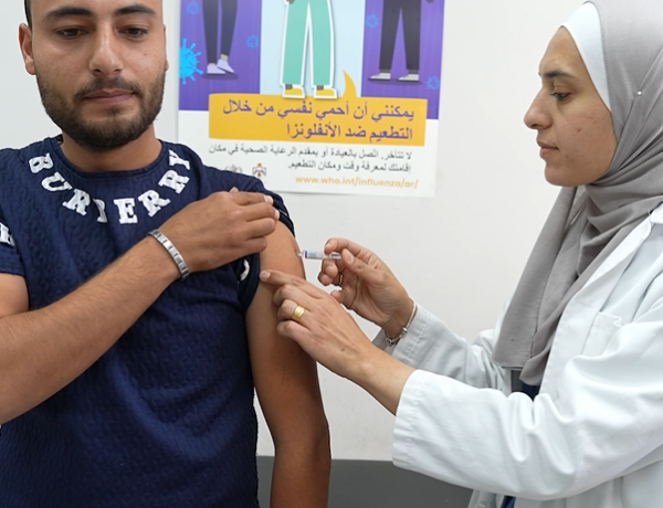 Counting the uncounted: mapping influenza vaccination coverage in Jordan