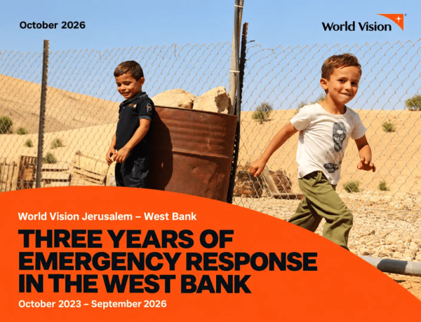 Three Years of Emergency Response in the West Bank: October 2023 – September 2026