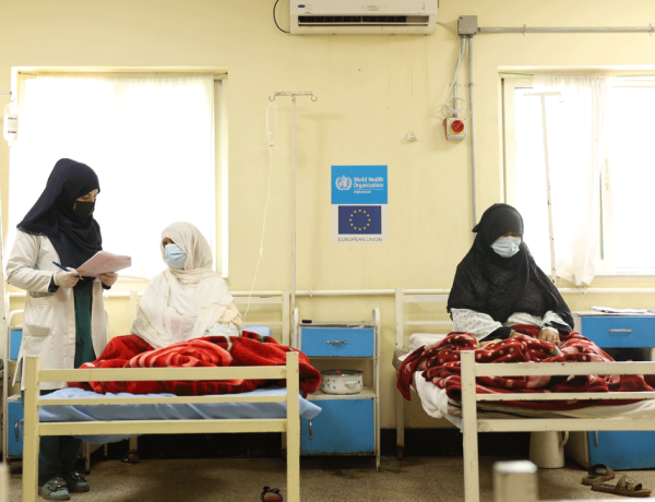 WHO–EU support brings free specialized infectious disease care closer to families in northeastern Afghanistan