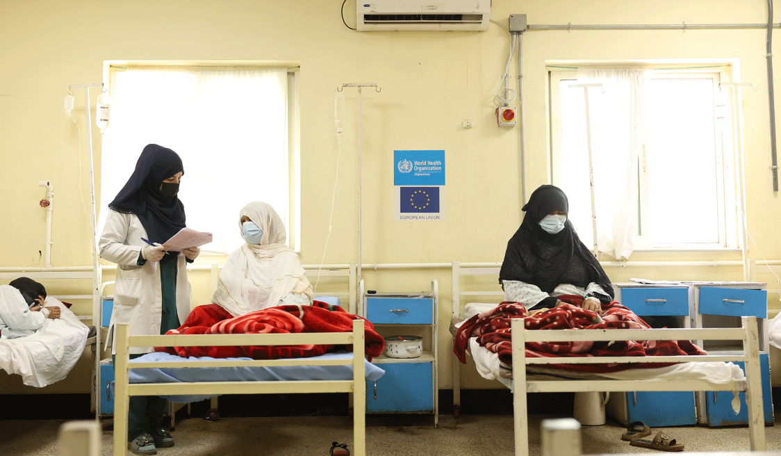 WHO–EU support brings free specialized infectious disease care closer to families in northeastern Afghanistan
