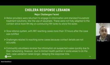 Integrating WASH Approach Into A Case Area Targeted Intervention (CATI) for Cholera, Lebanon