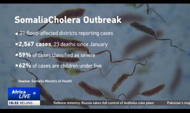 Cholera Cases surge in Somalia following unprecedented floods