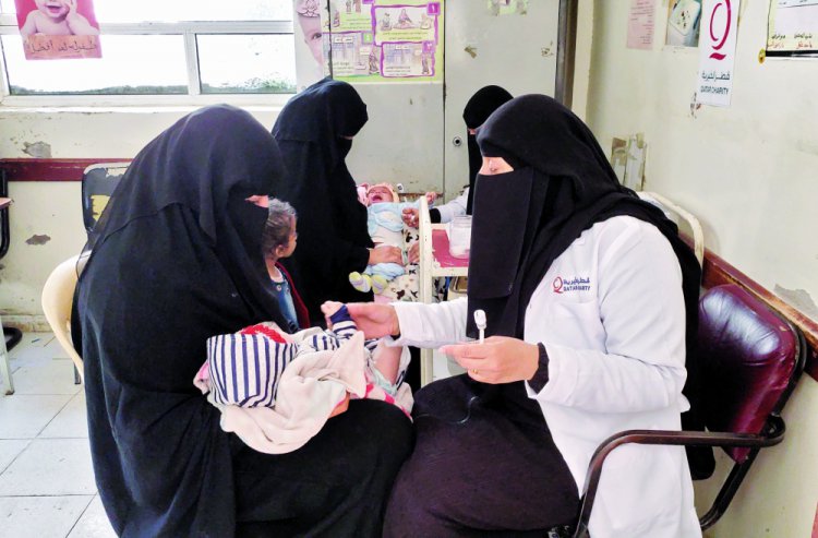 قطر الخيرية: مساعدات طارئة لمنشآت الرعاية الصحية باليمن