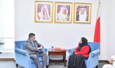وزيرة الصحة تبحث تعزيز مجالات التعاون الصحي بين مملكة البحرين والمملكة المتحدة