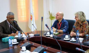 Dr. Shadoul meets delegation of Italian Emergency Organization