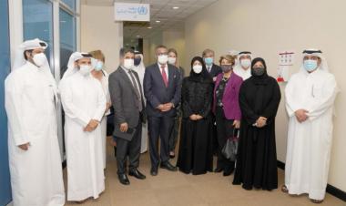 وزير الصحة العامة ومدير عام منظمة الصحة العالمية يفتتحان مكتب المنظمة في قطر