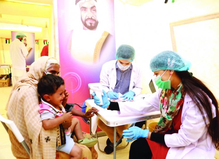 500 ألف مراجع استفادوا من المستشفى الميداني الإماراتي في إقليم السند