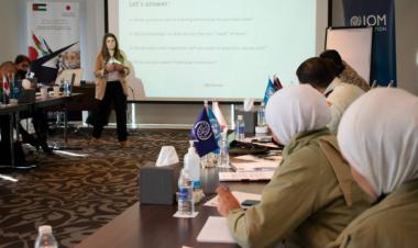 IOM Jordan Holds Training of Trainers (ToT) Workshop for Jordan Armed Forces in Amman, Jordan