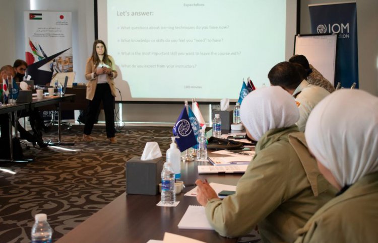 IOM Jordan Holds Training of Trainers (ToT) Workshop for Jordan Armed Forces in Amman, Jordan