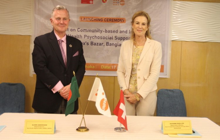 UNFPA and Switzerland join hands to address mental health challenges in the Rohingya camps and host communities
