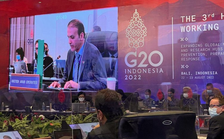 الإمارات تشارك في جلسة العمل الصحية الـ 3 لمجموعة العشرين في إندونيسيا