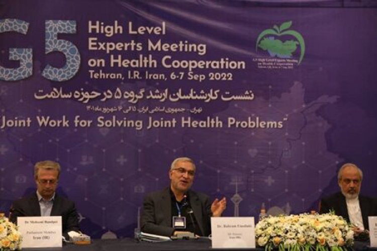 G5 expert meeting on health cooperation held in Tehran
