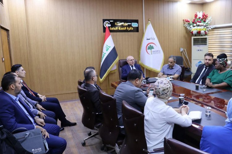دائرة الصحة العامة في العراق  تعقد اجتماع لمناقشة تحضيرات المؤتمر الأول للامراض غير الانتقالية