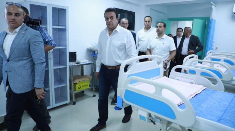 Egypt's Health Minister inspects quarantine at Sharm El-Sheikh International Airport