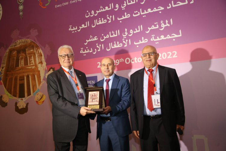 الدكتور الزعبي رئيسا للاتحاد العربي لجمعيات طب الاطفال