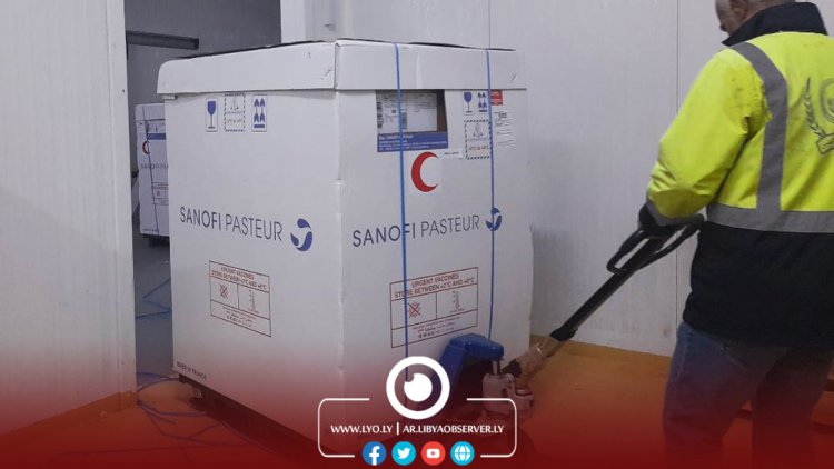 Medical Supply receives vaccination shipment for children
